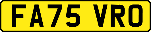 FA75VRO