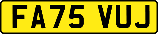 FA75VUJ