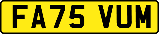 FA75VUM