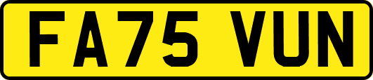 FA75VUN