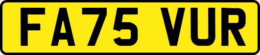 FA75VUR