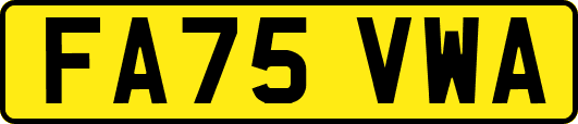 FA75VWA