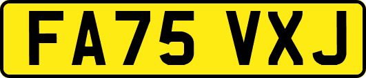 FA75VXJ