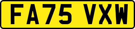 FA75VXW