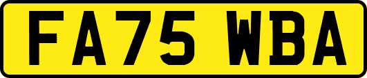FA75WBA