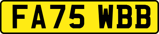 FA75WBB