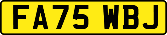 FA75WBJ