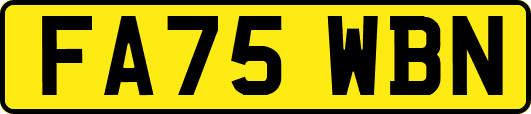 FA75WBN