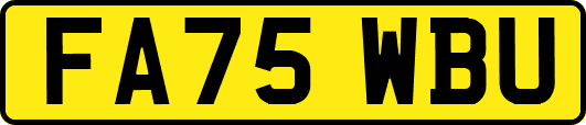 FA75WBU
