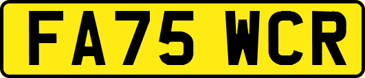 FA75WCR