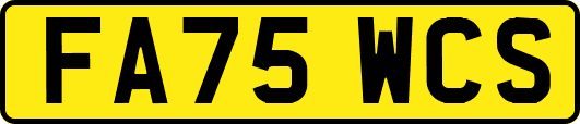 FA75WCS