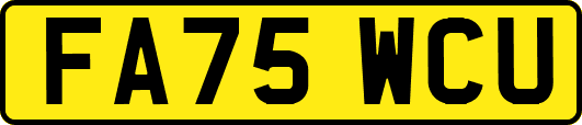 FA75WCU