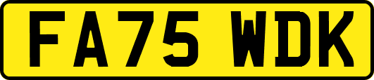 FA75WDK