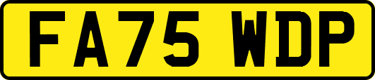 FA75WDP
