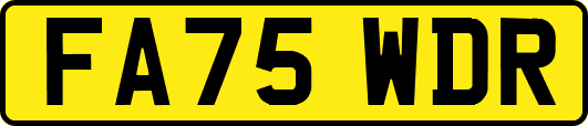 FA75WDR