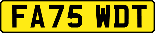 FA75WDT