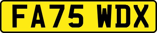 FA75WDX
