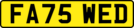 FA75WED