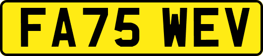 FA75WEV