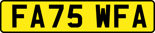 FA75WFA