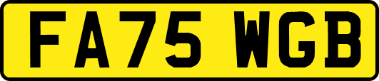 FA75WGB