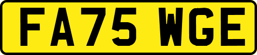 FA75WGE