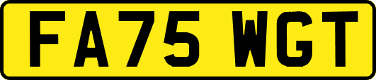 FA75WGT