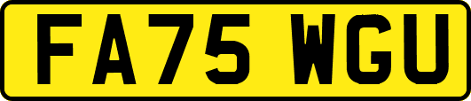 FA75WGU
