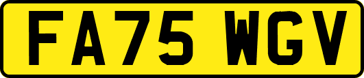 FA75WGV