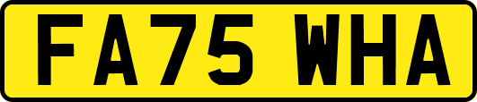 FA75WHA