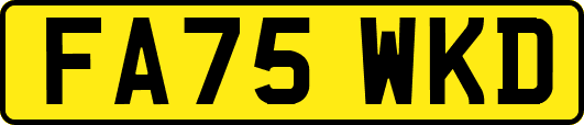 FA75WKD