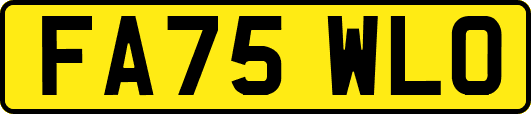 FA75WLO
