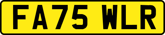 FA75WLR
