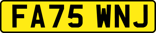FA75WNJ