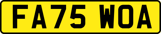 FA75WOA