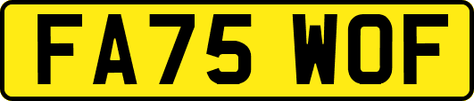 FA75WOF