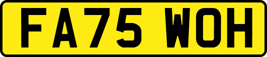 FA75WOH