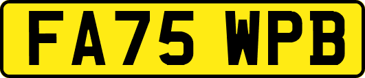 FA75WPB