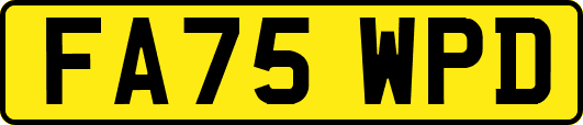 FA75WPD