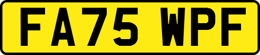 FA75WPF