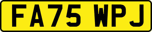 FA75WPJ