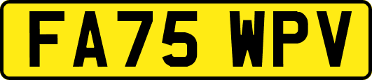FA75WPV