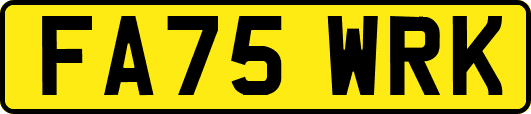FA75WRK