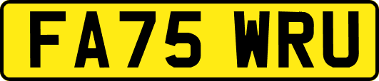 FA75WRU