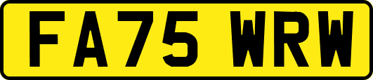FA75WRW