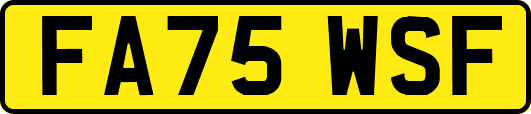 FA75WSF