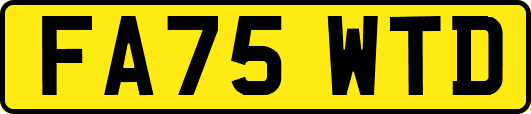 FA75WTD