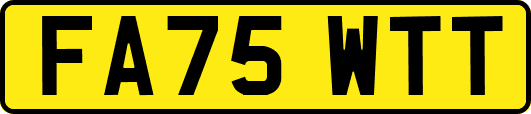 FA75WTT