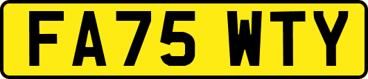 FA75WTY