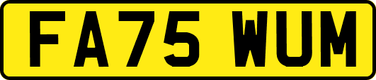 FA75WUM